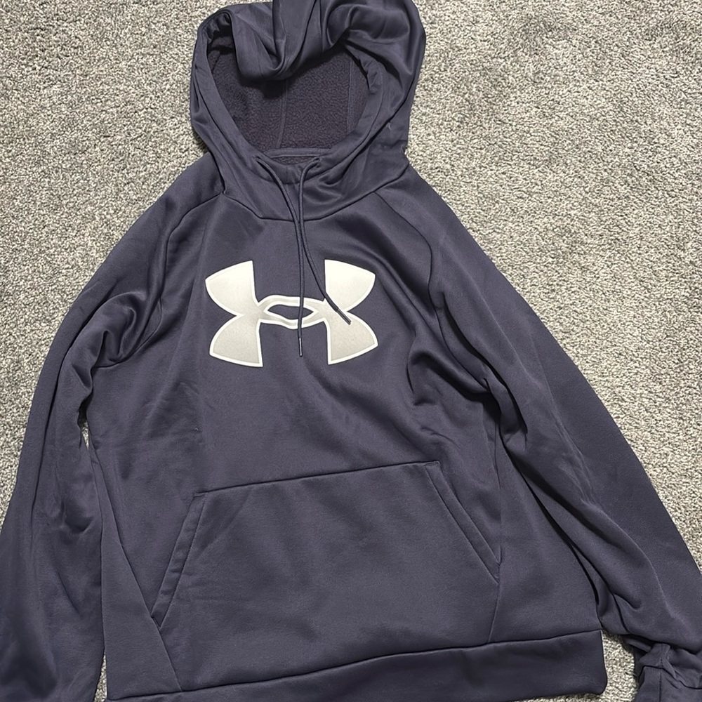 Women’s Under Armour Navy Fleece Hoodie